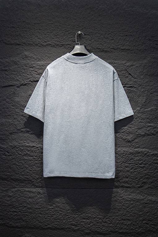 バレンシアガラバークラック半袖Tシャツ