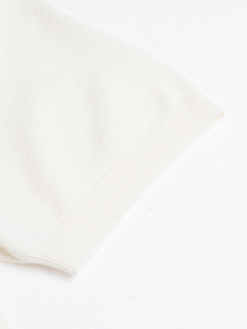 プラダシンプルな文字ロゴ刺繍半袖Tシャツ