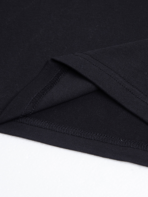 ルイヴィトン立体刺繍ロゴ ユニセックス半袖Tシャツ