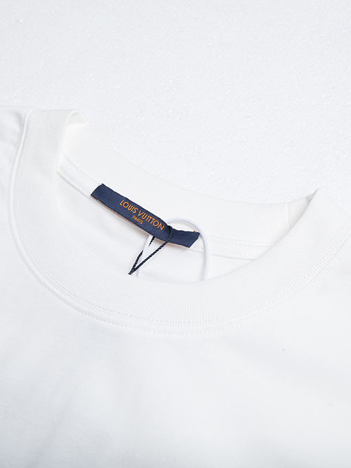 ルイヴィトン刺繍半袖Tシャツ