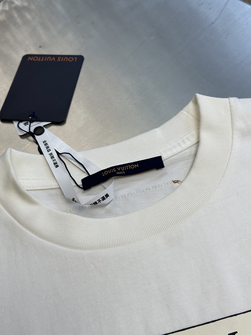 ルイヴィトンクラシックなクルーネック半袖Tシャツ