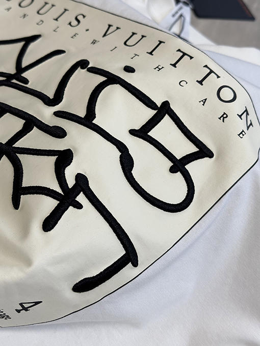 ルイヴィトンクラシックなクルーネック半袖Tシャツ