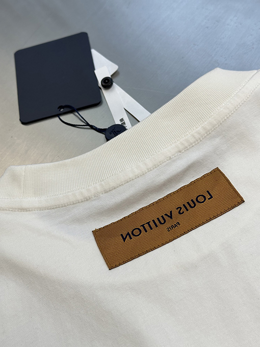 ルイヴィトンクラシックなクルーネック半袖Tシャツ