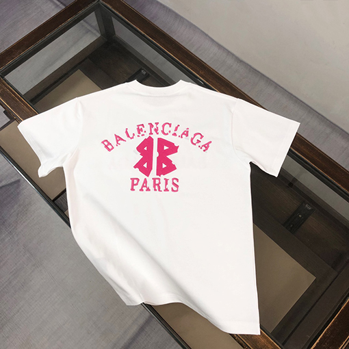 バレンシアガクラシックな半袖Tシャツ