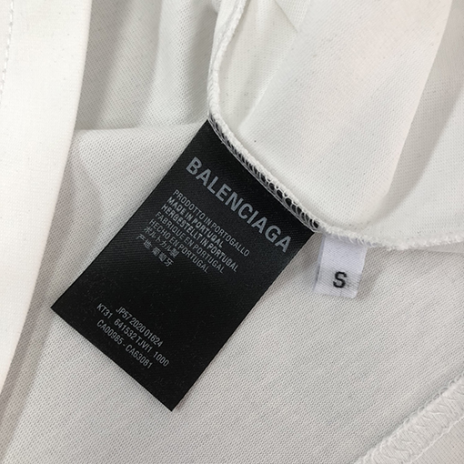 バレンシアガクラシックな半袖Tシャツ