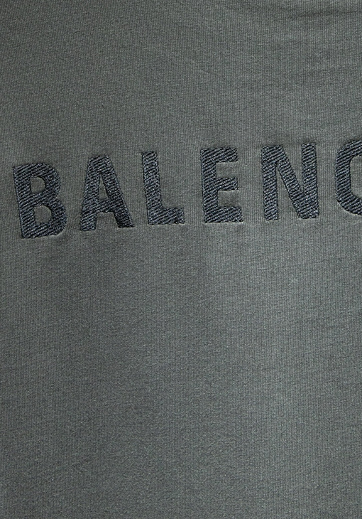 バレンシアガOSシルエット刺繍入り半袖Tシャツ