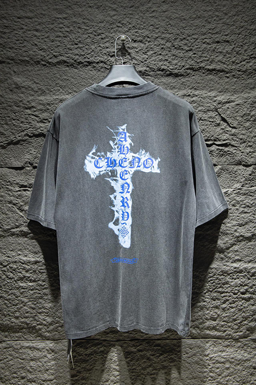 クロムハーツスーパーコピーゆったりカジュアル半袖Tシャツ