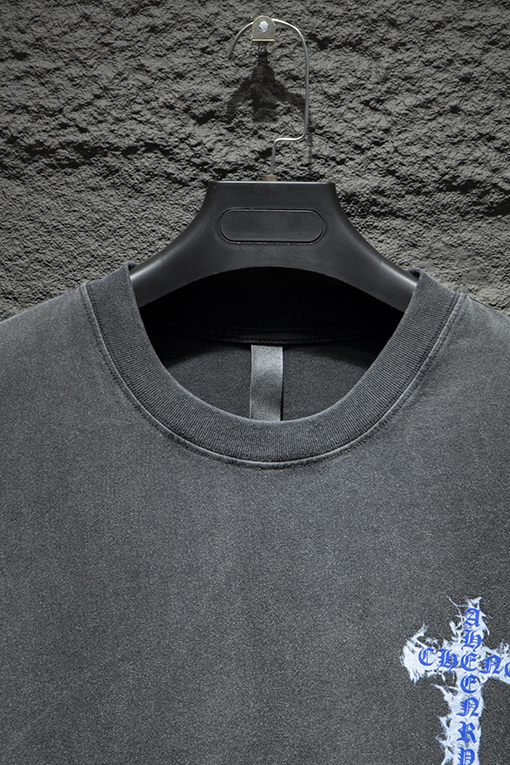 クロムハーツスーパーコピーゆったりカジュアル半袖Tシャツ