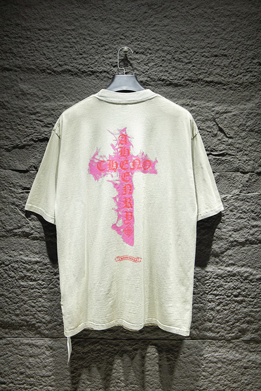 クロムハーツスーパーコピーゆったりカジュアル半袖Tシャツ