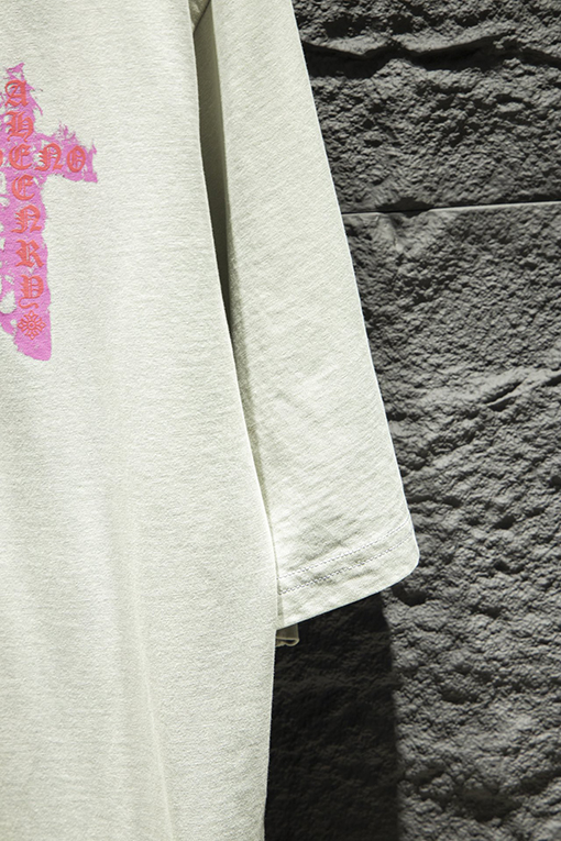 クロムハーツスーパーコピーゆったりカジュアル半袖Tシャツ