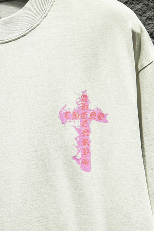 クロムハーツスーパーコピーゆったりカジュアル半袖Tシャツ