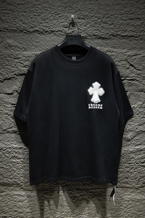 クロムハーツオーバーサイズのデザイン半袖Tシャツ