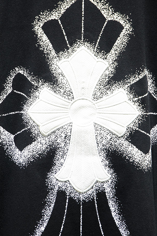 クロムハーツオーバーサイズのデザイン半袖Tシャツ