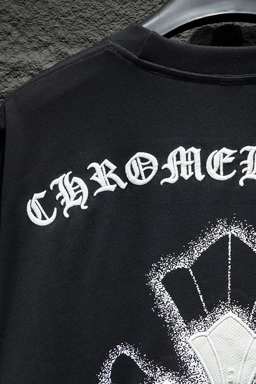 クロムハーツオーバーサイズのデザイン半袖Tシャツ
