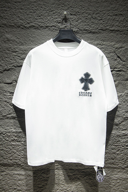 クロムハーツオーバーサイズのデザイン半袖Tシャツ