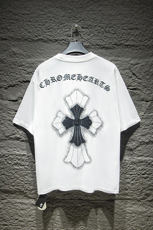 クロムハーツオーバーサイズのデザイン半袖Tシャツ