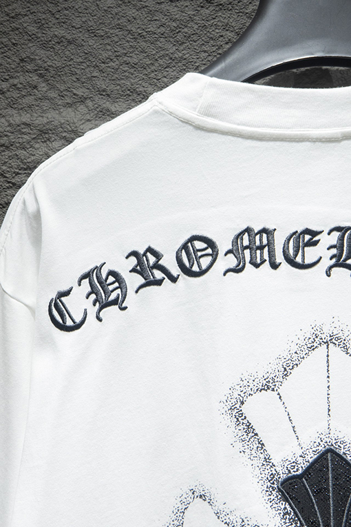クロムハーツオーバーサイズのデザイン半袖Tシャツ