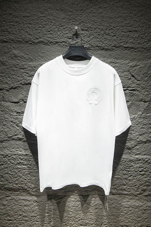 クロムハーツコピーダメージ加工半袖Tシャツ