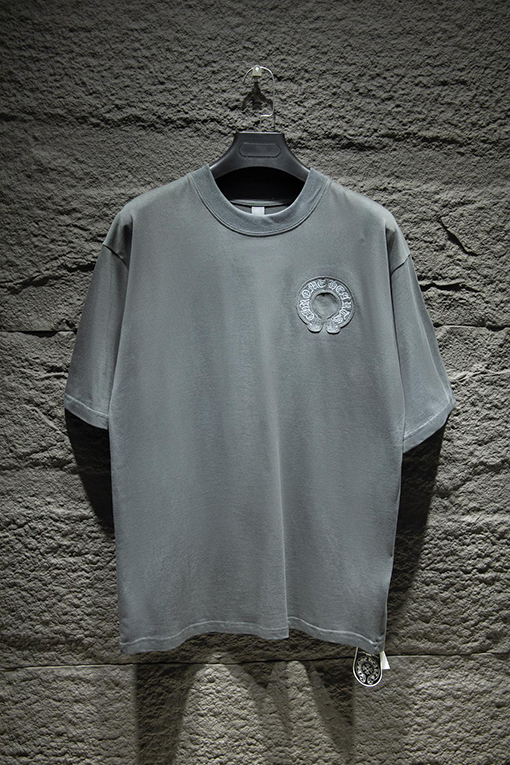 クロムハーツコピーダメージ加工半袖Tシャツ