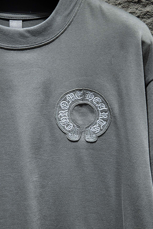 クロムハーツコピーダメージ加工半袖Tシャツ