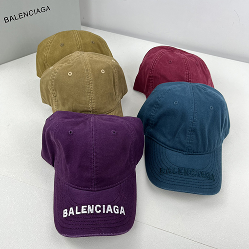 バレンシアガスーパーコピーロゴ刺繍ベースボール帽