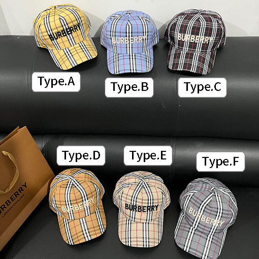バーバリー新しいファッションベースボール帽