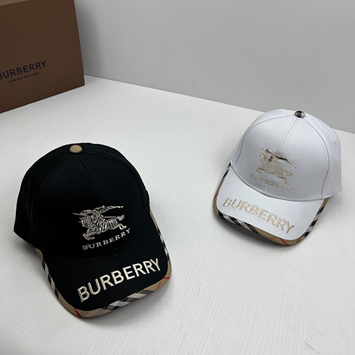 バーバリー通気性が良いコットン帽