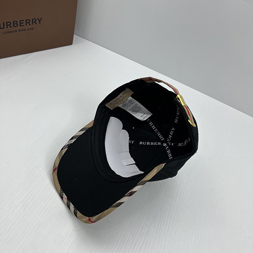 バーバリー通気性が良いコットン帽