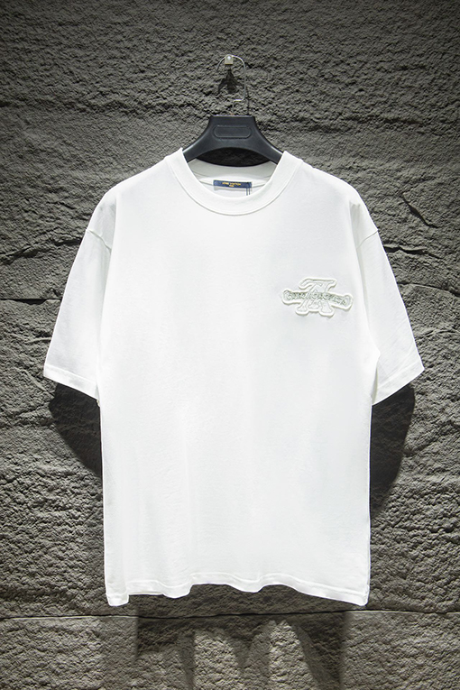 クロムハーツOSバージョンコットン半袖Tシャツ