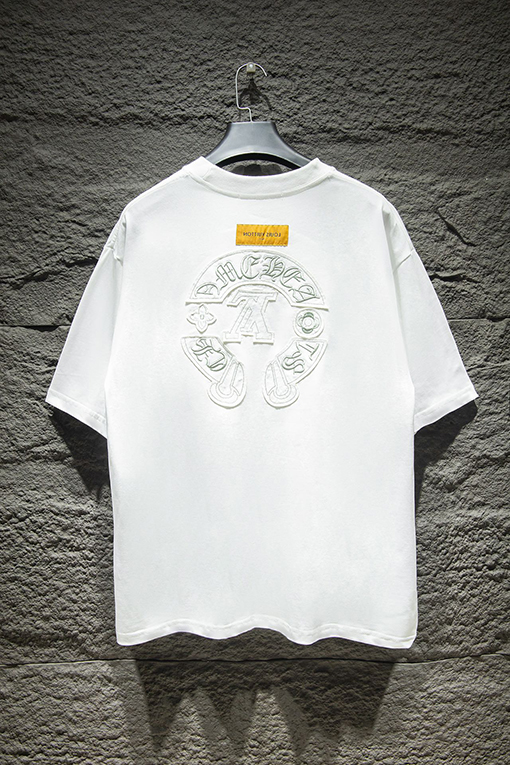 クロムハーツOSバージョンコットン半袖Tシャツ
