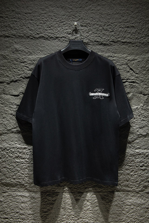 クロムハーツOSバージョンコットン半袖Tシャツ