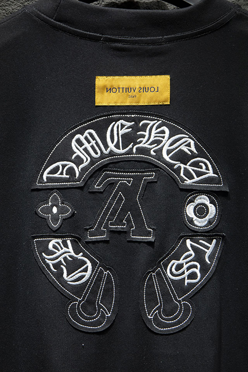 クロムハーツOSバージョンコットン半袖Tシャツ