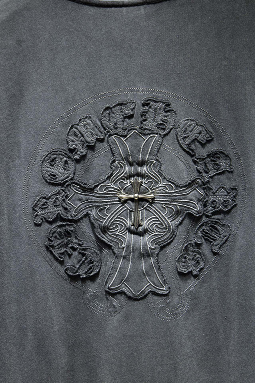 クロムハーツニット針コットン半袖Tシャツ