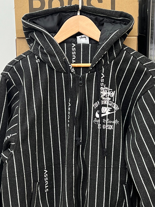 ステューシーXナイキ コラボレーションコレクション ウールコート