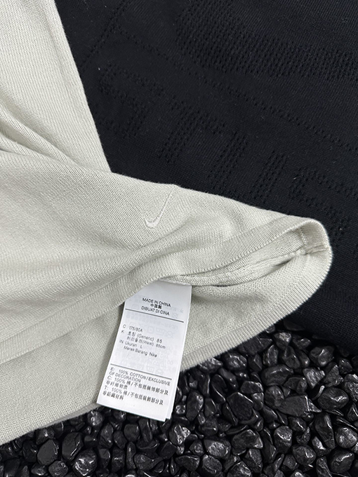 ステューシーXナイキ 24SS コラボレーション ニットレースアップロンガスリーブTシャツ