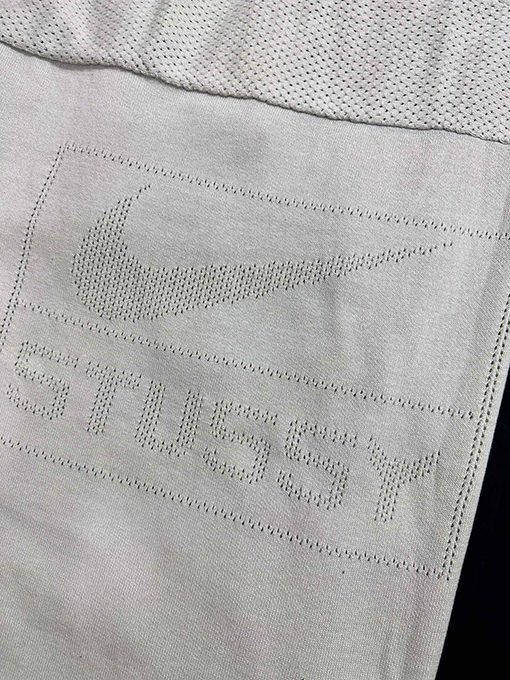 ステューシーXナイキ 24SS コラボレーション ニットレースアップロンガスリーブTシャツ