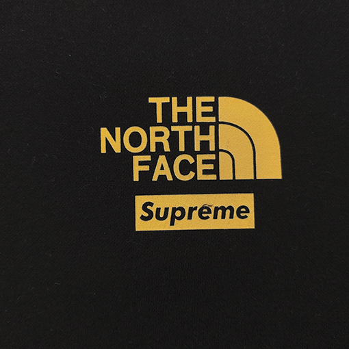 The North FaceXSupremeロゴプリントカジュアルカップルハイクルーネックフリースパーカー