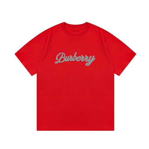バーバリースーパーコピーレタープリント半袖Tシャツ