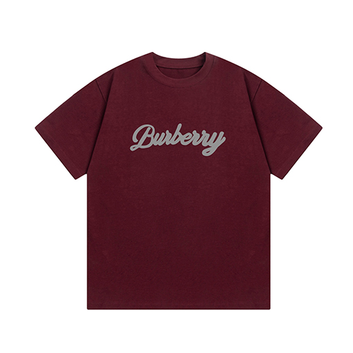 バーバリースーパーコピーレタープリント半袖Tシャツ