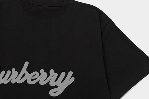 バーバリースーパーコピーレタープリント半袖Tシャツ