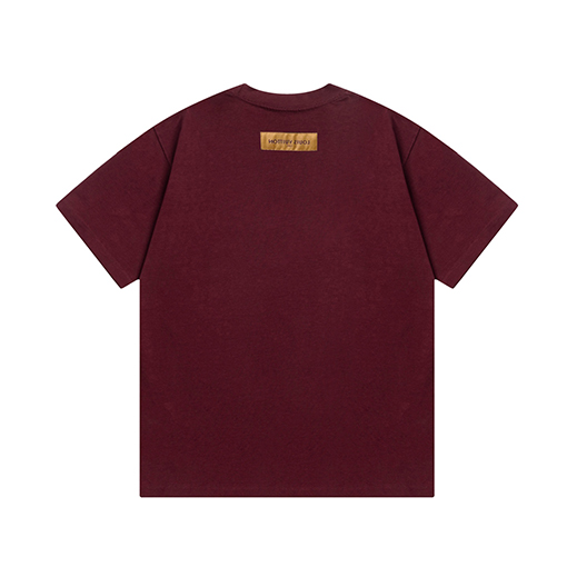 ルイヴィトン落書き文字プリント半袖Tシャツ