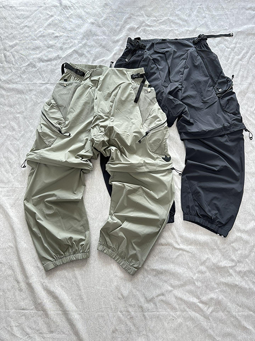 アディダス HAMCUS x Adidas Originalsポストアポカリプス風 多機能デタッチャブルパンツ