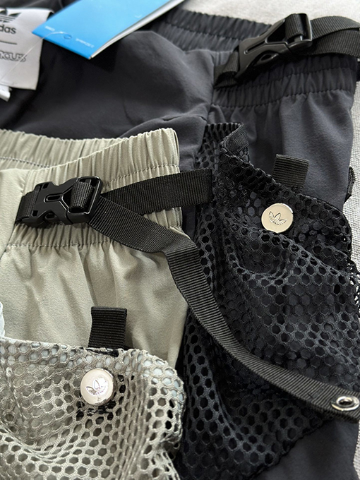 アディダス HAMCUS x Adidas Originalsポストアポカリプス風 多機能デタッチャブルパンツ