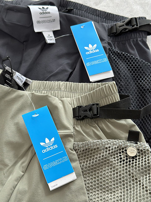 アディダス HAMCUS x Adidas Originalsポストアポカリプス風 多機能デタッチャブルパンツ