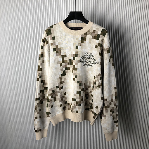 ルイヴィトンコピー新しいモザイクジャカードセーター