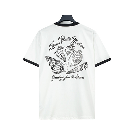 ルイヴィトンLVプリント半袖Tシャツ