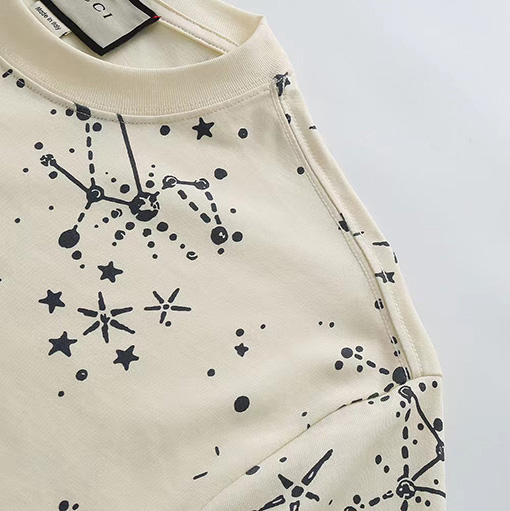 グッチコピー半袖TシャツGUCCI COSMOGONIE プリント