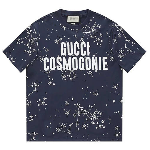 グッチコピー半袖TシャツGUCCI COSMOGONIE プリント