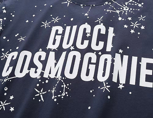 グッチコピー半袖TシャツGUCCI COSMOGONIE プリント