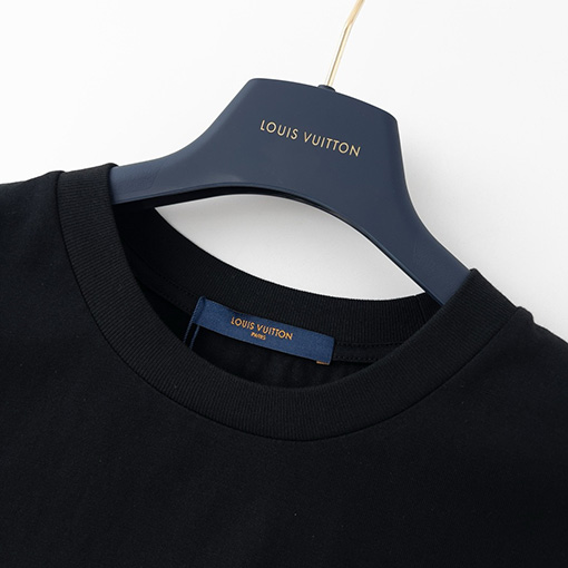 ルイヴィトンLVモノグラムフルプリントグラデーションロゴプリント半袖Tシャツ